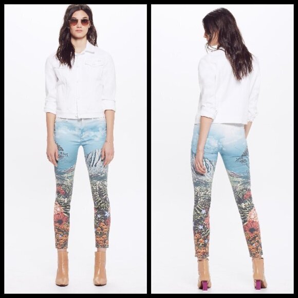 💕MOTHER💕 Looker Ankle Jeans ~ A Day In Paradise - Picture 5 of 16